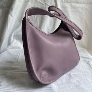 Vintage RARE Coach Lilac Lavender Purple Ergo Mini 9020 Leather Shoulder Bag
